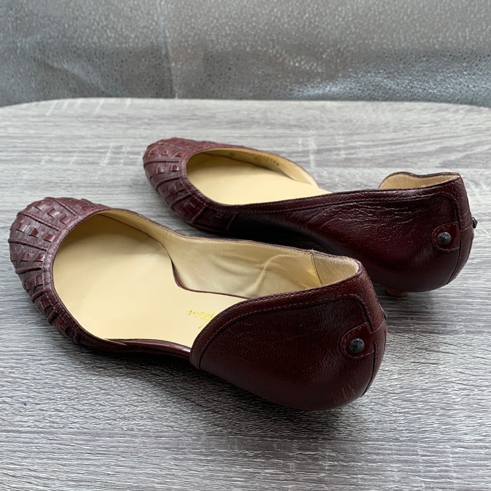 Cole Haan x Nike Air Kitten Heel Woven Leather Slip On Shoes. 8B. - Picture 5 of 10